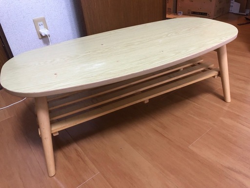 ニトリ　ローテーブル　折り畳み