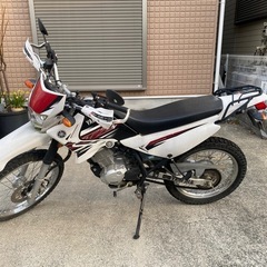 ヤマハ　XTZ125 2015年モデル　低走行　の画像