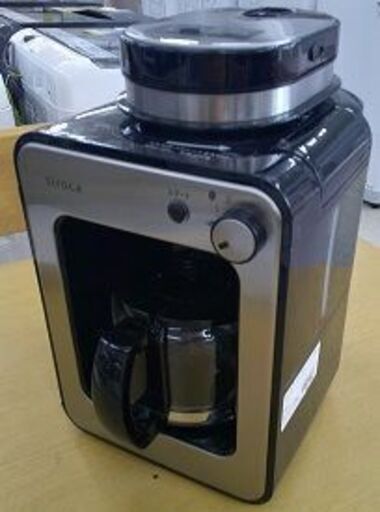ID:60524873　コーヒーメーカー　ミル付き　21年　siroca