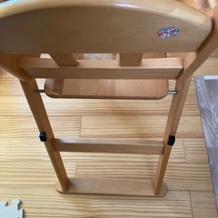 澤田木工所   リトルウッドハイチェア  ベビーチェアの画像