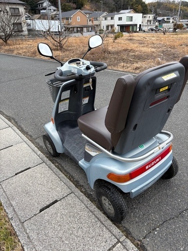 動作確認ok 難あり セニアカー スズキ 持ち上げレバー バッテリー欠品