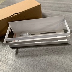 4m 浴室用ラック マグネット お風呂 ホワイト 錆びない バスルーム シャンプー 洗面所 収納 水切り 磁石壁掛け (ホワイト, 1段式) y021808mの画像