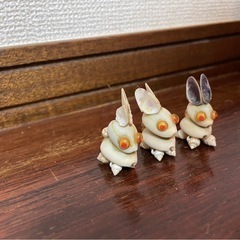 貝殻　うさぎの置物【2/21まで‼︎】の画像