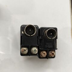 2個セット、テレビプラグ、テレビアンテナプラグ中古の画像