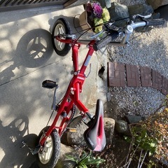 折りたたみ自転車 軽いの中古が安い！激安で譲ります・無料で