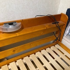 セミダブル　すのこベッドの画像