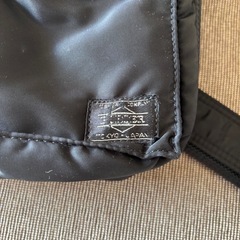 PORTER ブラックショルダーバッグの画像