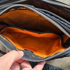 PORTER ブラックショルダーバッグの画像