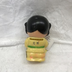 ☆ドリーム２号館☆昭和レトロ 尼崎しんようきんこ 貯金箱 信ちゃん ※フタなしの画像