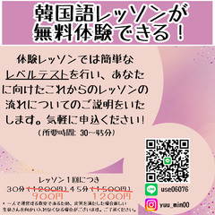 ⭐️ 2月特別価格 ⭐️　オンラインで韓国の正教師から学ぶハロー韓国語！の画像