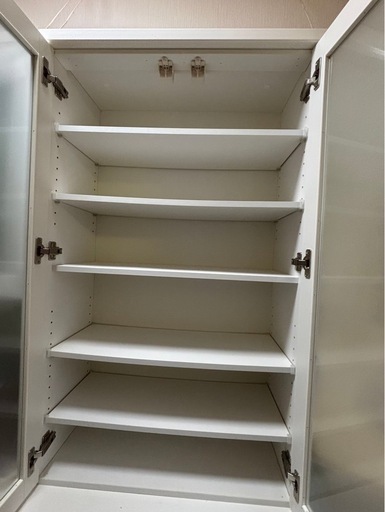 ３／２処分します！ニトリ　食器棚①