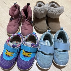 キッズスニーカー、ブーツまとめて