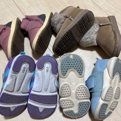 キッズスニーカー、ブーツまとめての画像