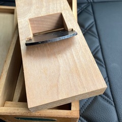 昭和レトロ 東穂工業 鰹節削り器 かつお節削り器 木製 カンナ式の画像