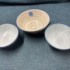 お茶碗3点セット/新品未使用/0円