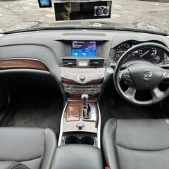 ご成約済み　51 フーガ　370GT FOUR 4WD  修復歴なし　整備記録簿あり　112,420キロ　ローン可能の画像