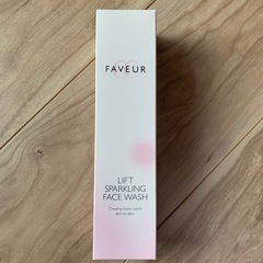 新品　洗顔　ファブール　リフトスパークリング フェイスウォッシュ