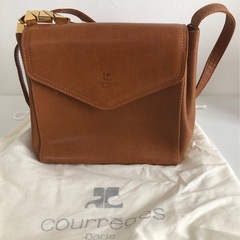 M【中古品】ヴィンテージ coureges クレージュ ショルダ...