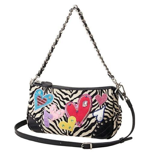 新品 正規品■シンクビー/Think Bee!■パンキッシュゼブラ　2ウェイショルダーバッグ◆レディース ショルダーバッグ
