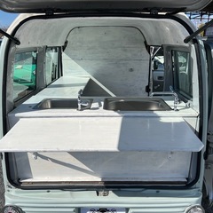 ★支払い総額 49.8万★ローン可能★ホンダ アクティバン キッチンカー仕様！車検令和7年11月！下取り、配送可能！の画像