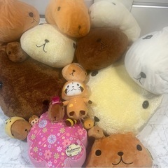 カピバラさんたちのぬいぐるみセット