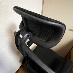 オフィスチェア 黒の画像