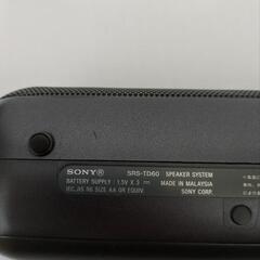 ポータブル　スピーカー　ソニー　SONYの画像
