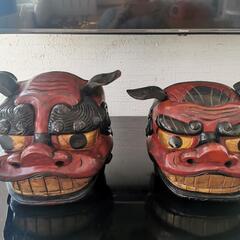 獅子舞　獅子頭