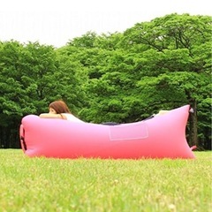 イージーバルーンソファー ブルー レジャーシート 青