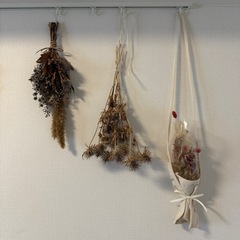 ドライフラワー３点まとめ売り