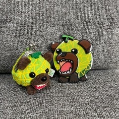 メロン熊 マスコットキーホルダー マグネット