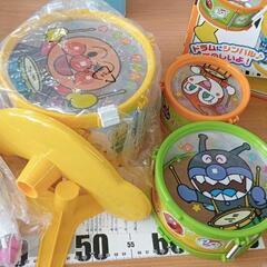 0218-121 アンパンマンおおきなドラムセット