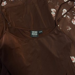 花柄ワンピースセットの画像