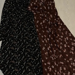 花柄ワンピースセット