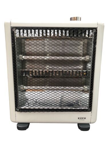 25R055 ジ3 EUPA ユーパ 電気ストーブ（家庭用） TK-537Q（W） 取扱説明書付き 暖房機 中古品