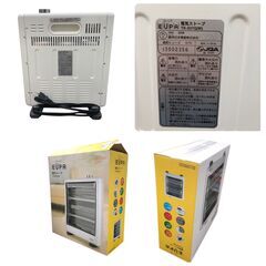 25R055 ジ3 EUPA ユーパ 電気ストーブ（家庭用） TK-537Q（W） 取扱説明書付き 暖房機 中古品の画像
