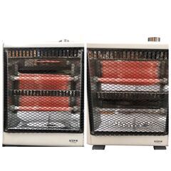 25R055 ジ3 EUPA ユーパ 電気ストーブ（家庭用） TK-537Q（W） 取扱説明書付き 暖房機 中古品の画像