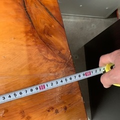 8.5cm 原木テーブル　セパレートの画像