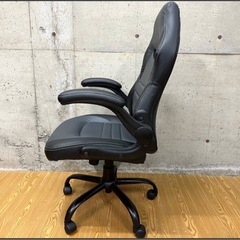 A ナフコTWO-ONESTYLE プロテクトレザーチェア 合成皮革 Eタフコート ゲーミングチェア オフィスチェア エム・エム・トーレーディングの画像
