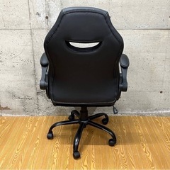 A ナフコTWO-ONESTYLE プロテクトレザーチェア 合成皮革 Eタフコート ゲーミングチェア オフィスチェア エム・エム・トーレーディングの画像