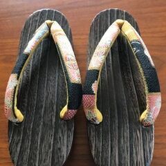 女性用 下駄 22.5㎝【未使用】の画像