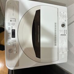 SHARP　2016年製　4.5kg　洗濯機の画像