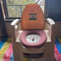 簡易トイレ　介護　ポータブルの画像