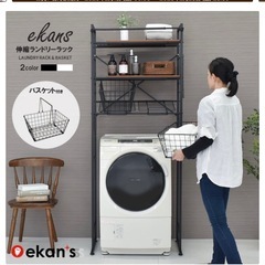 新品ランドリーラック