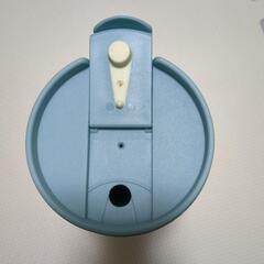 【未使用品】水色 バラ サーマルマグの画像