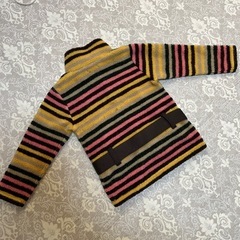 e.a.b（BeBe）！値下げ！女の子110 フリース　お洒落上着の画像