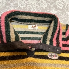 e.a.b（BeBe）！値下げ！女の子110 フリース　お洒落上着の画像