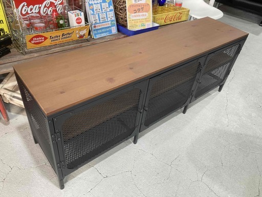 ★IKEA イケア②★テレビボード TVボード テレビ台 W151cm ヴィンテージ風 ブルックリン インダストリアル
