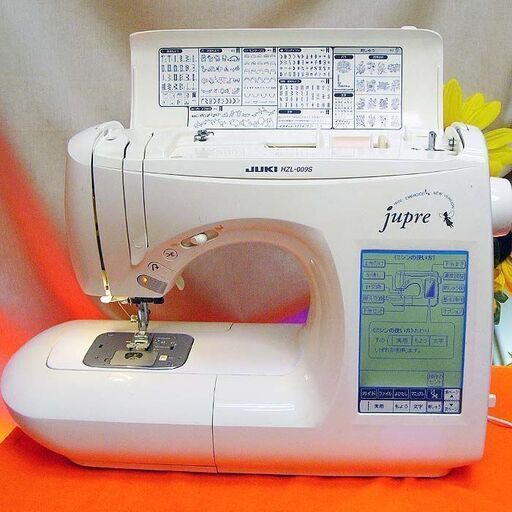 【◆JUKI 刺しゅう機セットjupre HZL-009S+おまけ 】整備済_4 現品管理番号：s0218_002w ◇JUKI 刺しゅう機セットjupre HZL-009S+おまけ 】整備済_4 現品管理番号：