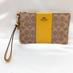 【COACH】32445 スモールリストレットシグネチャーキャン...